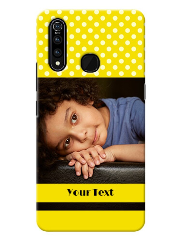 Custom Vivo Z1 Pro Custom Mobile Covers: Bright Yellow Case Design