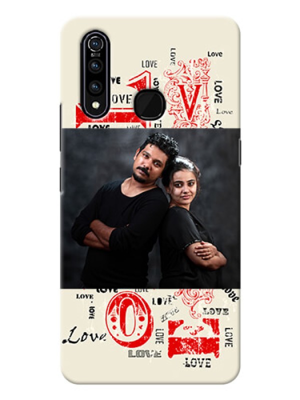 Custom Vivo Z1 Pro mobile cases online: Trendy Love Design Case