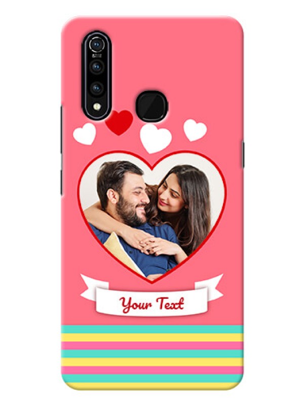 Custom Vivo Z1 Pro Personalised mobile covers: Love Doodle Design