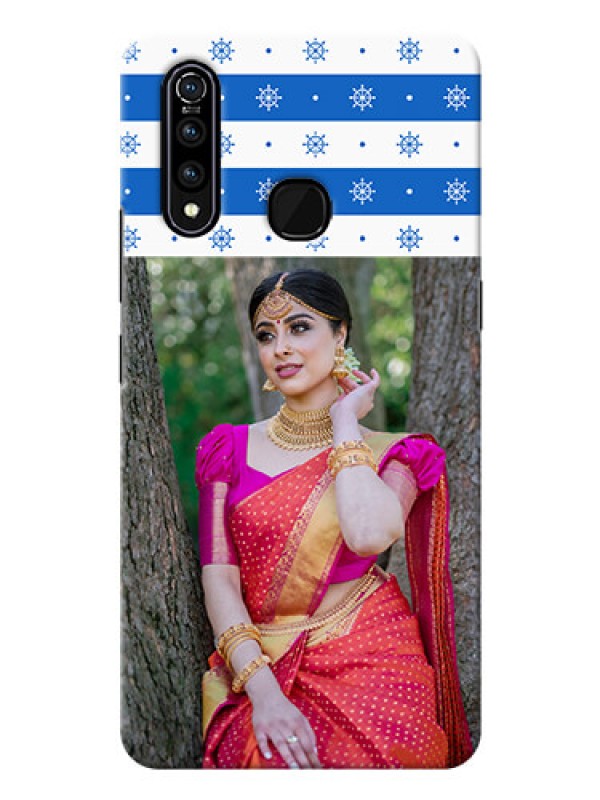 Custom Vivo Z1 Pro custom mobile covers: Snow Pattern Design