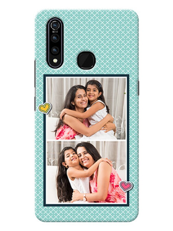 Custom Vivo Z1 Pro Custom Phone Cases: 2 Image Holder with Pattern Design