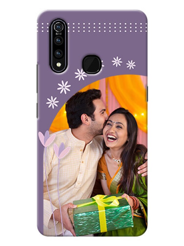 Custom Vivo Z1 Pro Phone covers for girls: lavender flowers design 