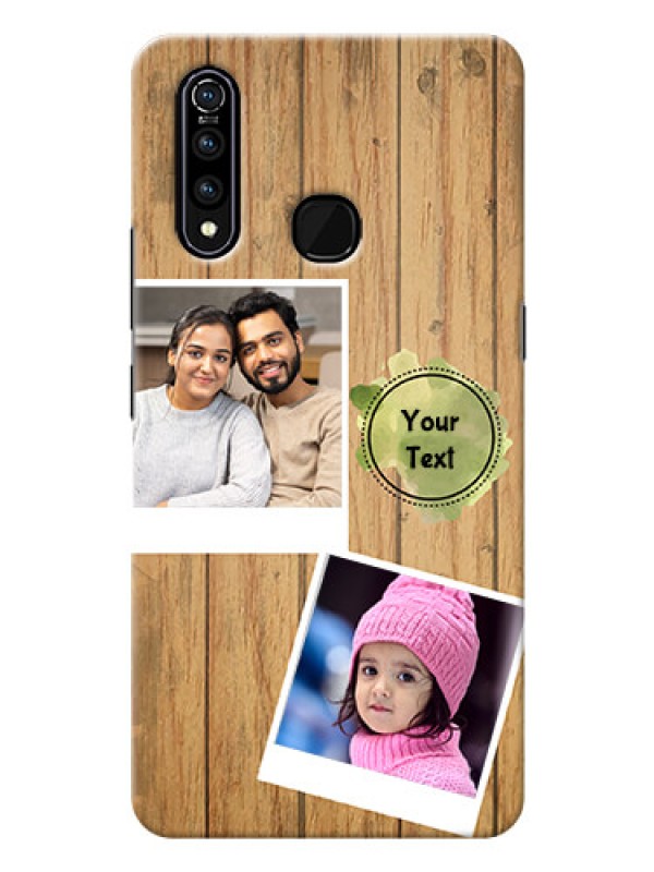 Custom Vivo Z1 Pro Custom Mobile Phone Covers: Wooden Texture Design