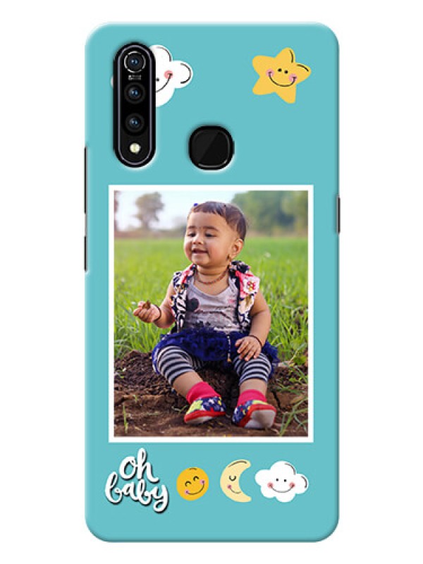 Custom Vivo Z1 Pro Personalised Phone Cases: Smiley Kids Stars Design