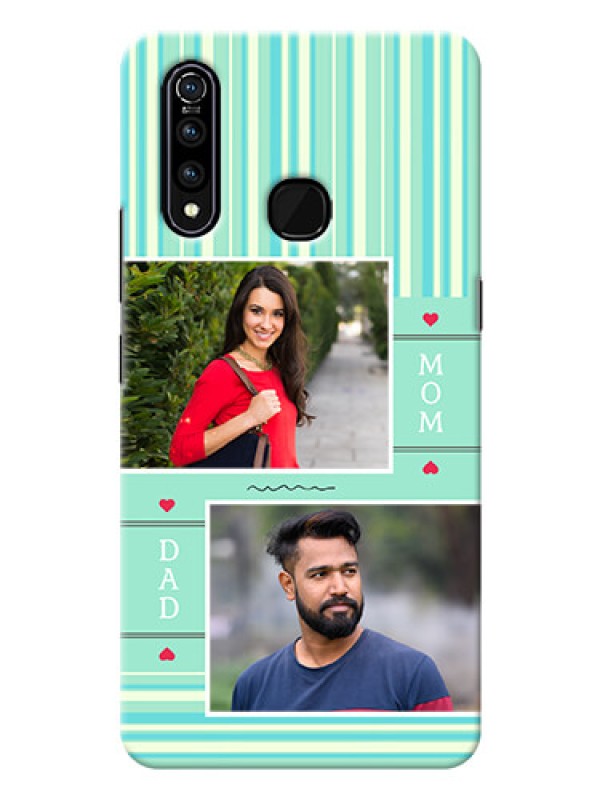 Custom Vivo Z1 Pro custom mobile phone covers: Mom & Dad Pic Design