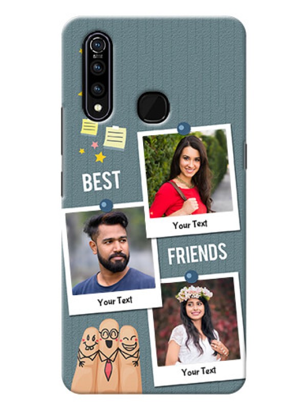 Custom Vivo Z1 Pro Mobile Cases: Sticky Frames and Friendship Design