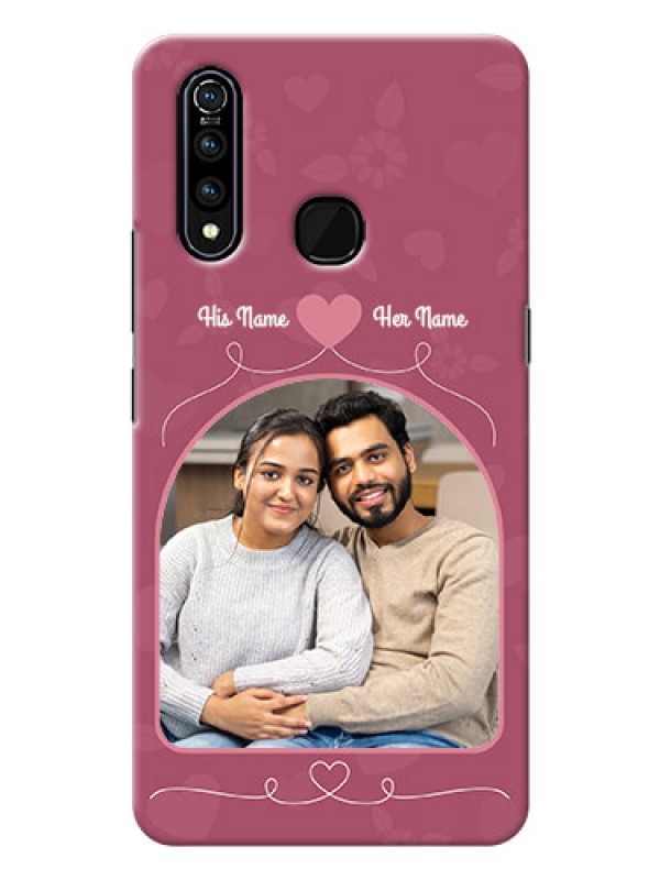 Custom Vivo Z1 Pro mobile phone covers: Love Floral Design