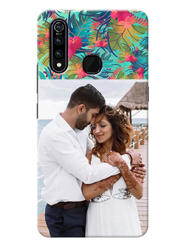 Custom Vivo Z1 Pro Personalized Phone Cases: Watercolor Floral Design