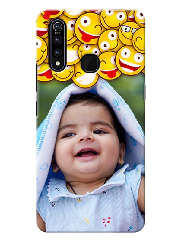 Custom Vivo Z1 Pro Custom Phone Cases with Smiley Emoji Design