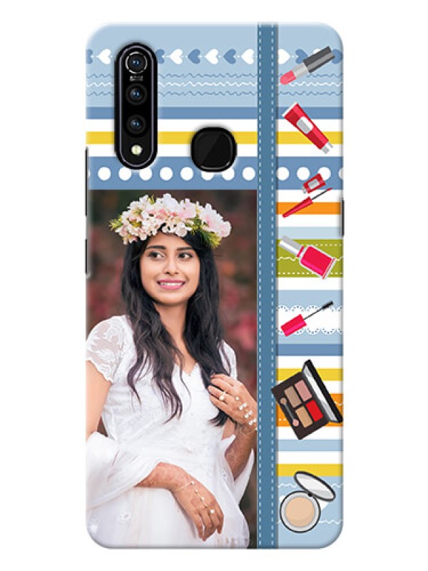 Custom Vivo Z1 Pro Personalized Mobile Cases: Makeup Icons Design