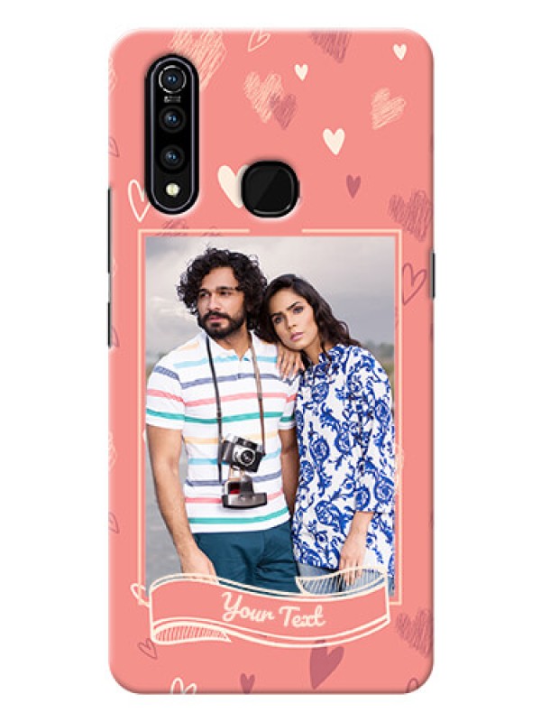 Custom Vivo Z1 Pro custom mobile phone cases: love doodle art Design