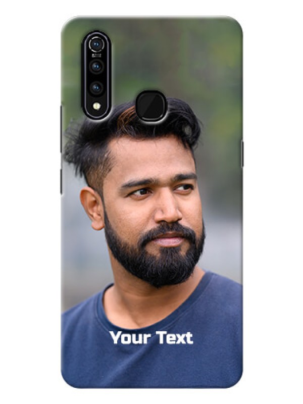 Custom Vivo Z1 Pro Mobile Cover: Photo with Text