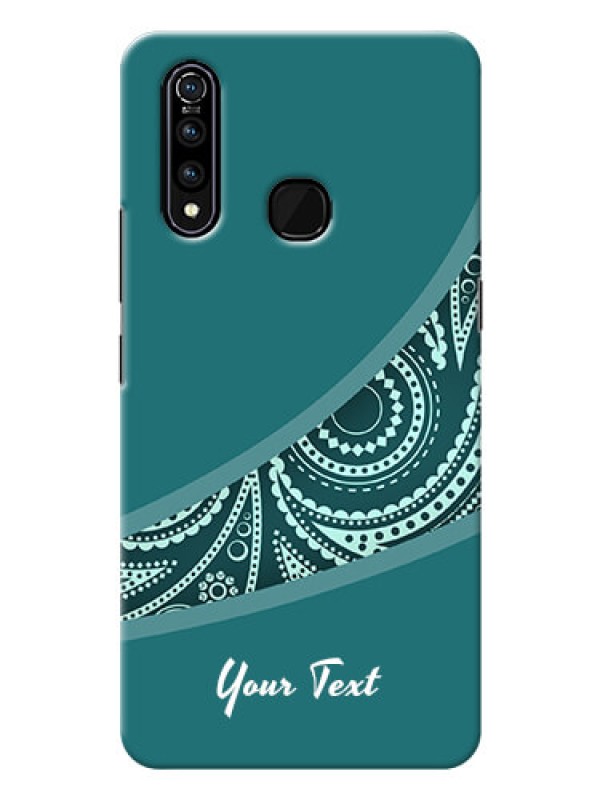 Custom Vivo Z1 Pro Custom Phone Covers: semi visible floral Design