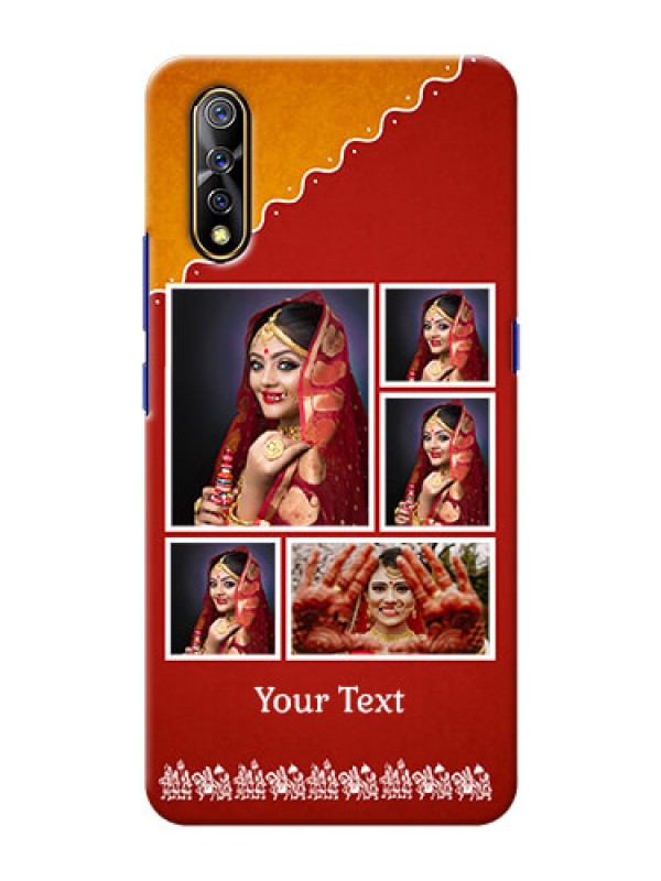 Custom Vivo Z1x customized phone cases: Wedding Pic Upload Design