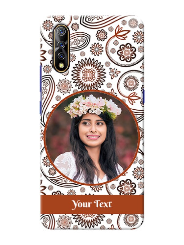 Custom Vivo Z1x phone cases online: Abstract Floral Design 