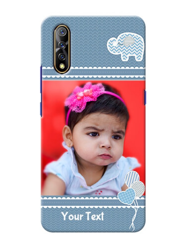 Custom Vivo Z1x Custom Phone Covers with Kids Pattern Design