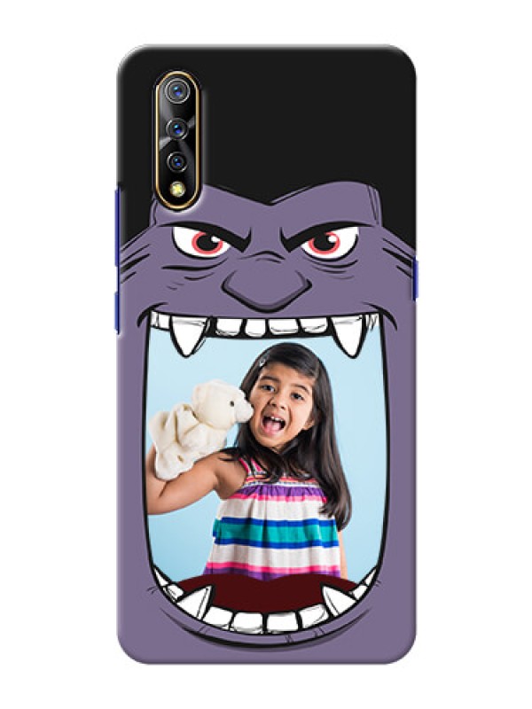 Custom Vivo Z1x Personalised Phone Covers: Angry Monster Design