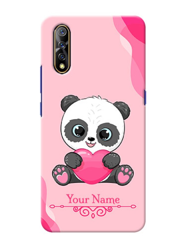 Custom Vivo Z1X Mobile Back Covers: Cute Panda Design