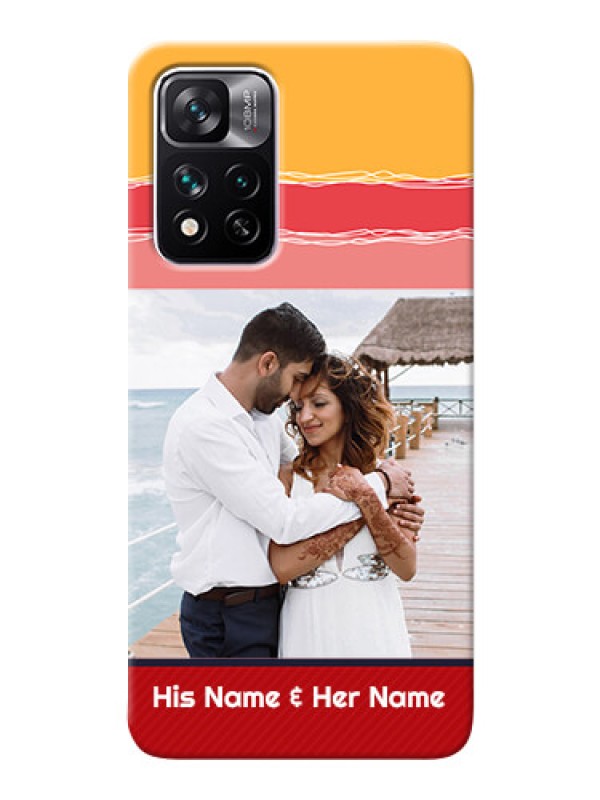 Custom Xiaomi 11i 5G custom mobile phone covers: Colorful Case Design