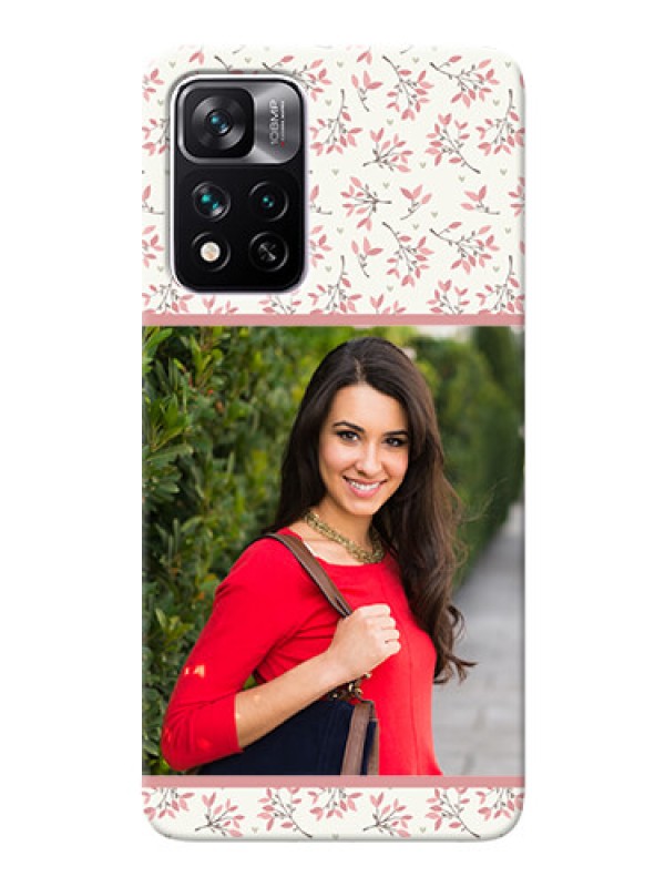 Custom Xiaomi 11i 5G Back Covers: Premium Floral Design