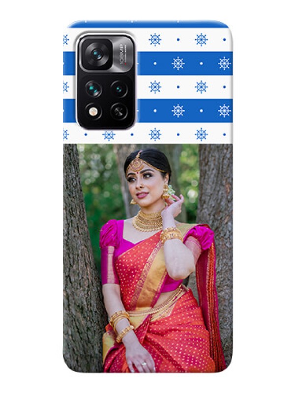 Custom Xiaomi 11i 5G custom mobile covers: Snow Pattern Design