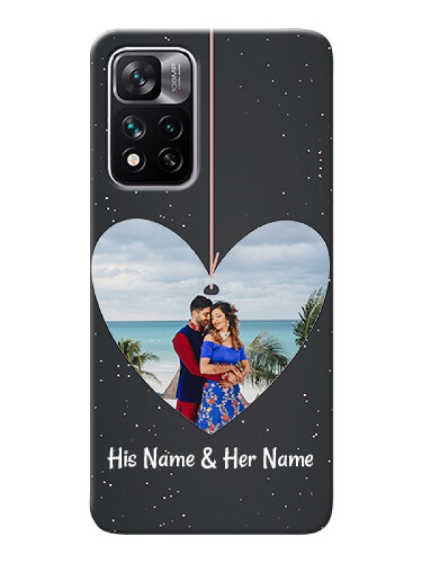 Custom Xiaomi 11i 5G custom phone cases: Hanging Heart Design