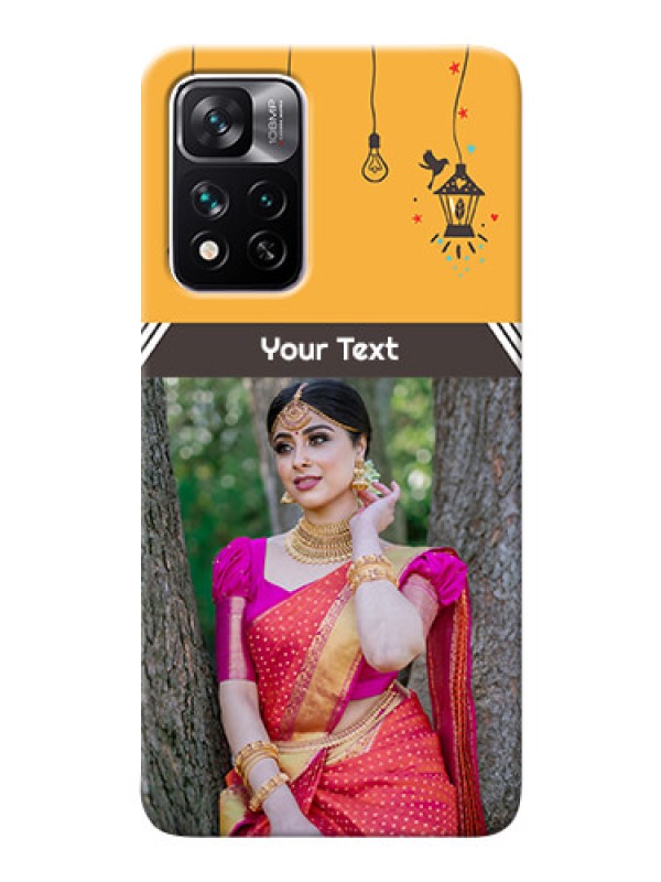 Custom Xiaomi 11i 5G custom back covers with Family Picture and Icons 