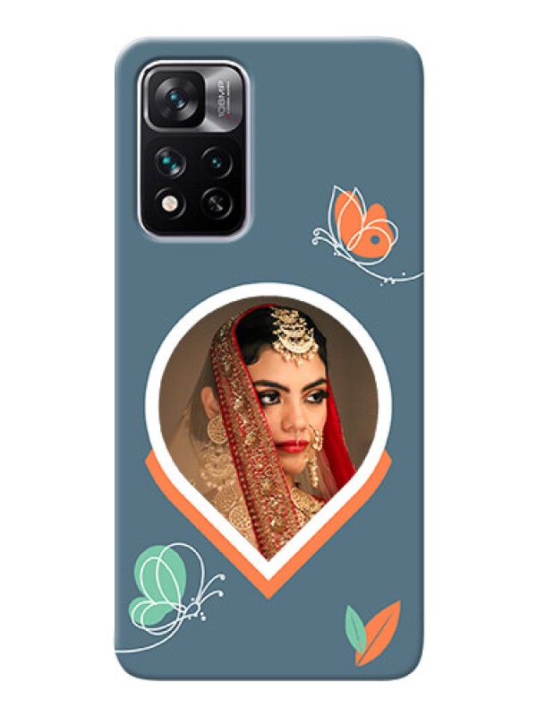 Custom Xiaomi 11I 5G Custom Mobile Case with Droplet Butterflies Design