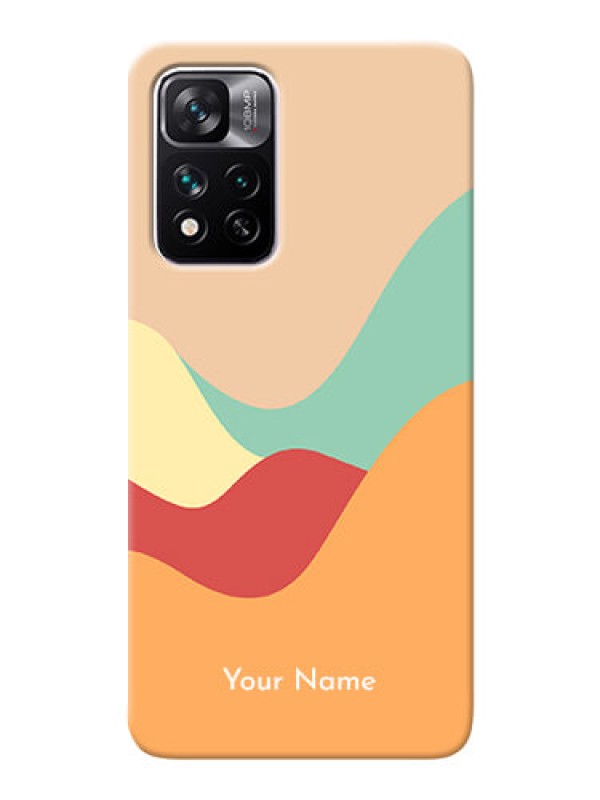Custom Xiaomi 11I 5G Custom Mobile Case with Ocean Waves Multi-colour Design