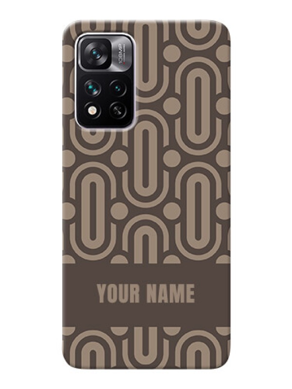 Custom Xiaomi 11I 5G Custom Phone Covers: Captivating Zero Pattern Design