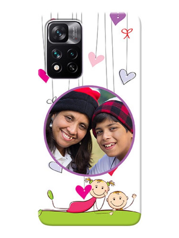 Custom Xiaomi 11i Hypercharge 5G Mobile Cases: Cute Kids Phone Case Design