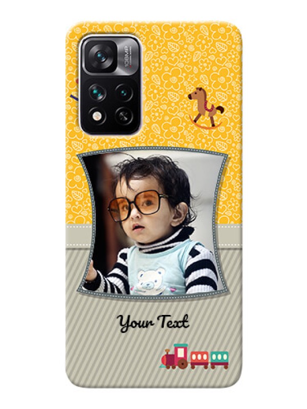 Custom Xiaomi 11i Hypercharge 5G Mobile Cases Online: Baby Picture Upload Design