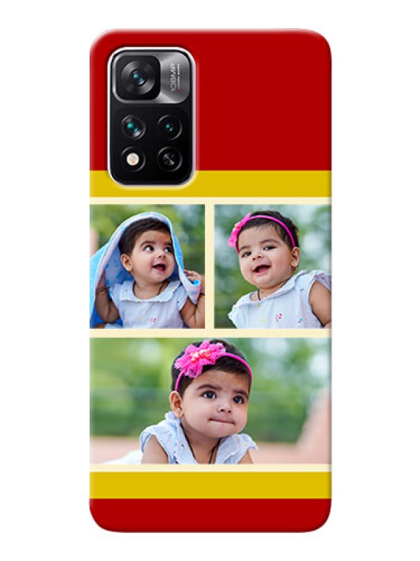 Custom Xiaomi 11i Hypercharge 5G mobile phone cases: Multiple Pic Upload Design