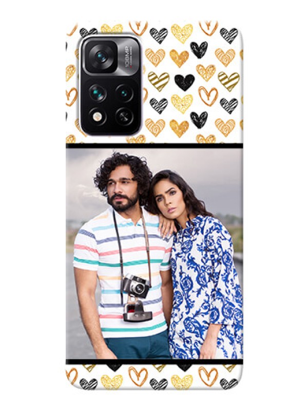 Custom Xiaomi 11i Hypercharge 5G Personalized Mobile Cases: Love Symbol Design