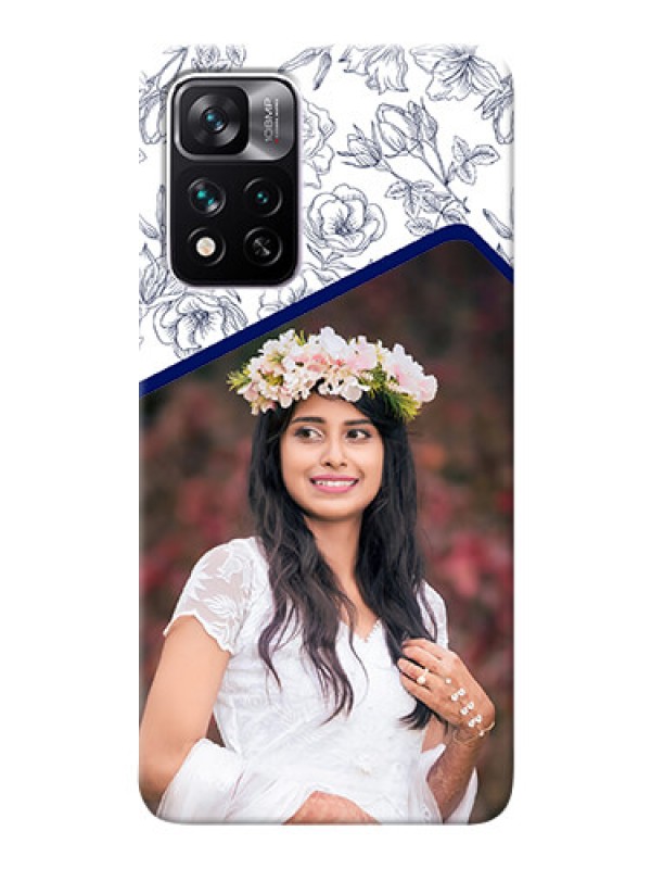 Custom Xiaomi 11i Hypercharge 5G Phone Cases: Premium Floral Design