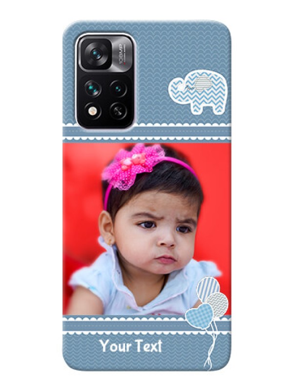 Custom Xiaomi 11i Hypercharge 5G Custom Phone Covers with Kids Pattern Design