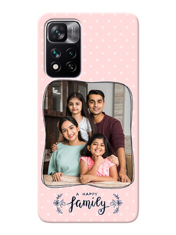 Custom Xiaomi 11i Hypercharge 5G Personalized Phone Cases: Family with Dots Design
