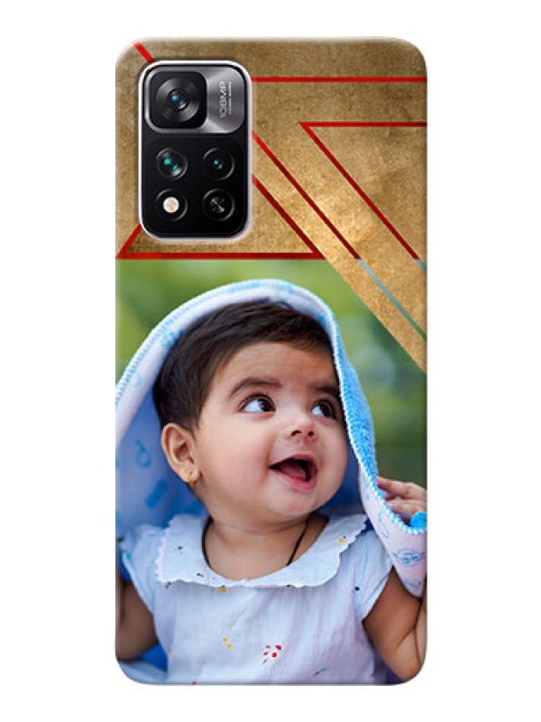 Custom Xiaomi 11i Hypercharge 5G mobile phone cases: Gradient Abstract Texture Design