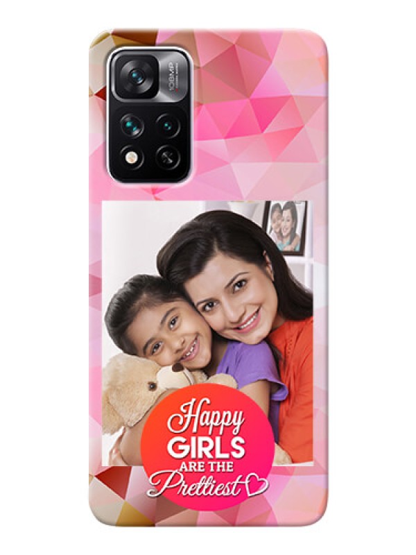 Custom Xiaomi 11i Hypercharge 5G Personalized Phone Covers: Abstract Triangle Design