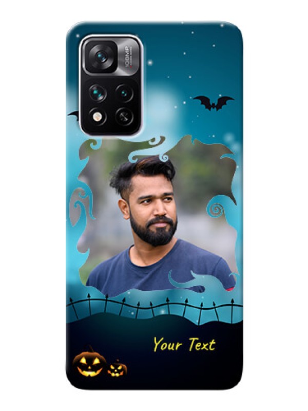 Custom Xiaomi 11i Hypercharge 5G Personalised Phone Cases: Halloween frame design