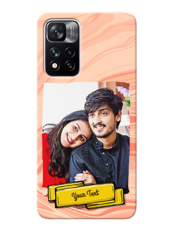 Custom Xiaomi 11i Hypercharge 5G Customized Phone Cases: Marble Texture Design