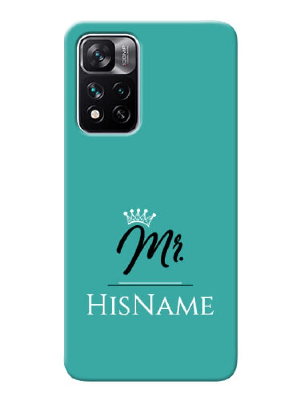 Custom Xiaomi 11i Hypercharge 5G Custom Phone Case Mr with Name