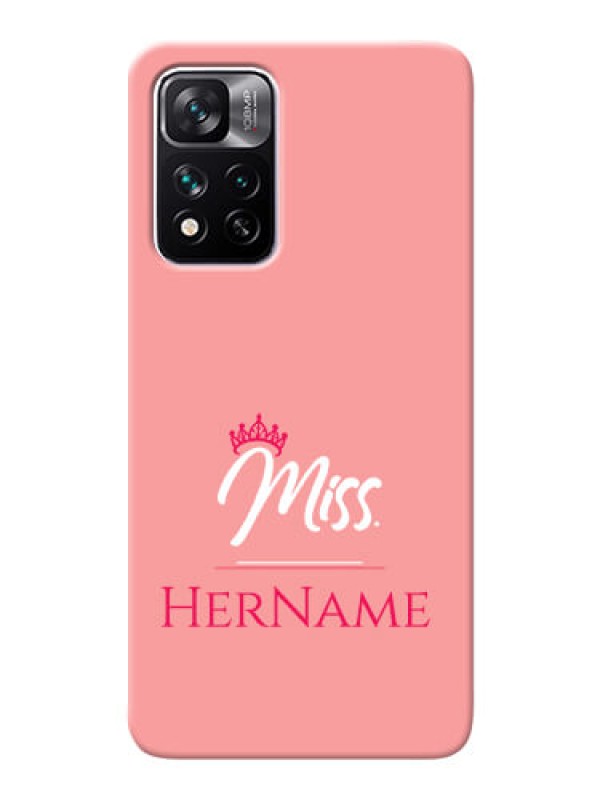 Custom Xiaomi 11i Hypercharge 5G Custom Phone Case Mrs with Name