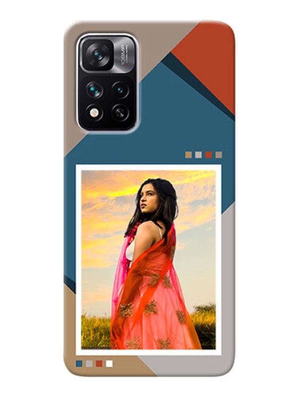 Custom Xiaomi 11I Hypercharge 5G Mobile Back Covers: Retro color pallet Design