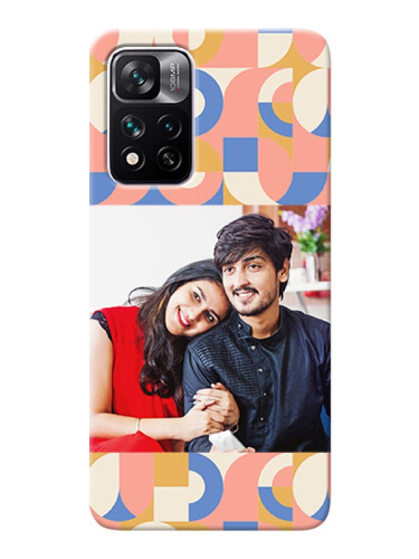 Custom Xiaomi 11I Hypercharge 5G Custom Phone Covers: Semi-circle Maze Pattern Design