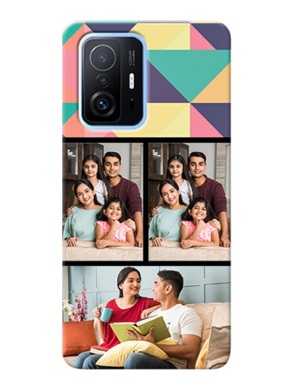 Custom Redmi 11T Pro 5G personalised phone covers: Bulk Pic Upload Design