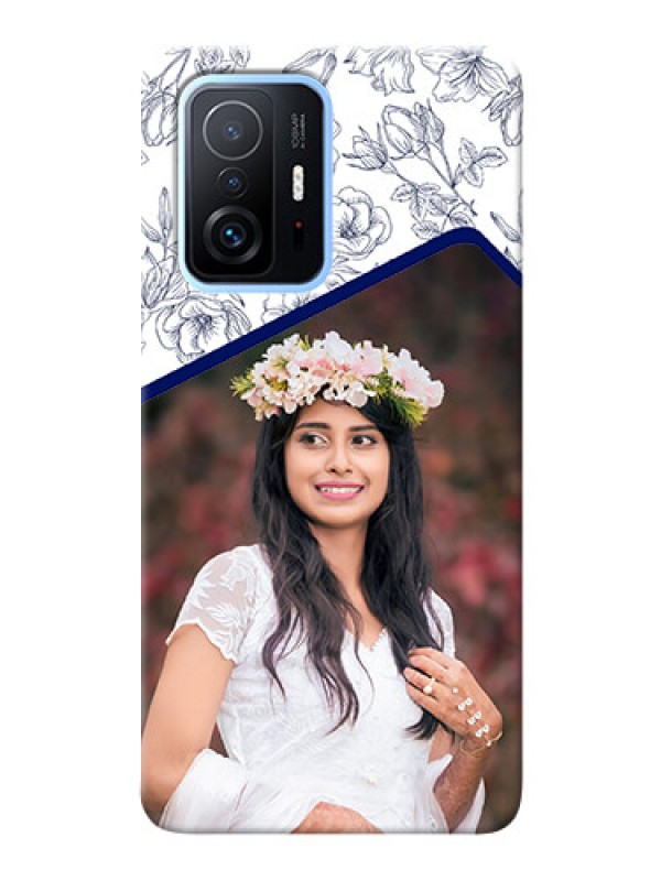 Custom Redmi 11T Pro 5G Phone Cases: Premium Floral Design