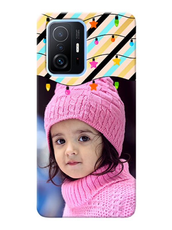 Custom Redmi 11T Pro 5G Personalized Mobile Covers: Lights Hanging Design