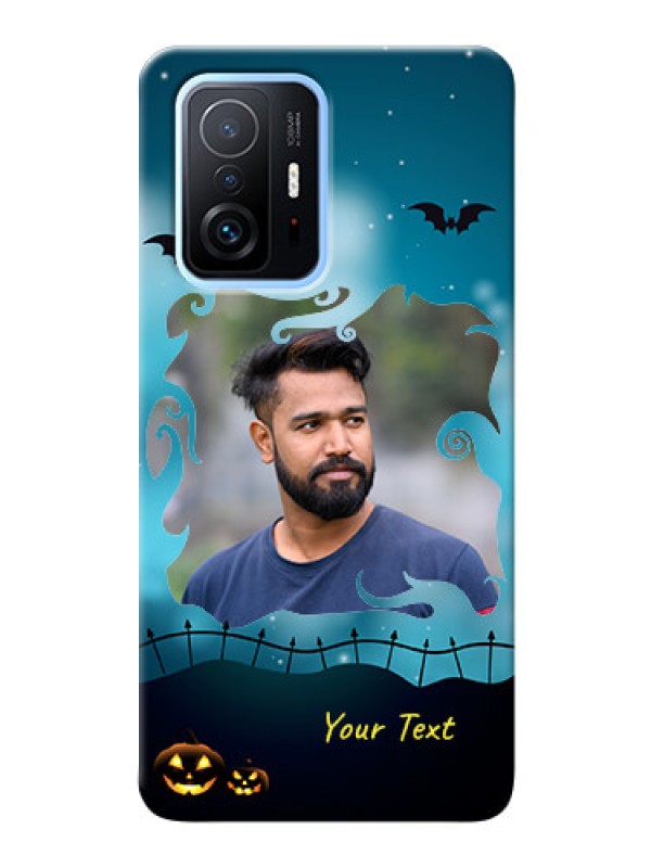 Custom Redmi 11T Pro 5G Personalised Phone Cases: Halloween frame design