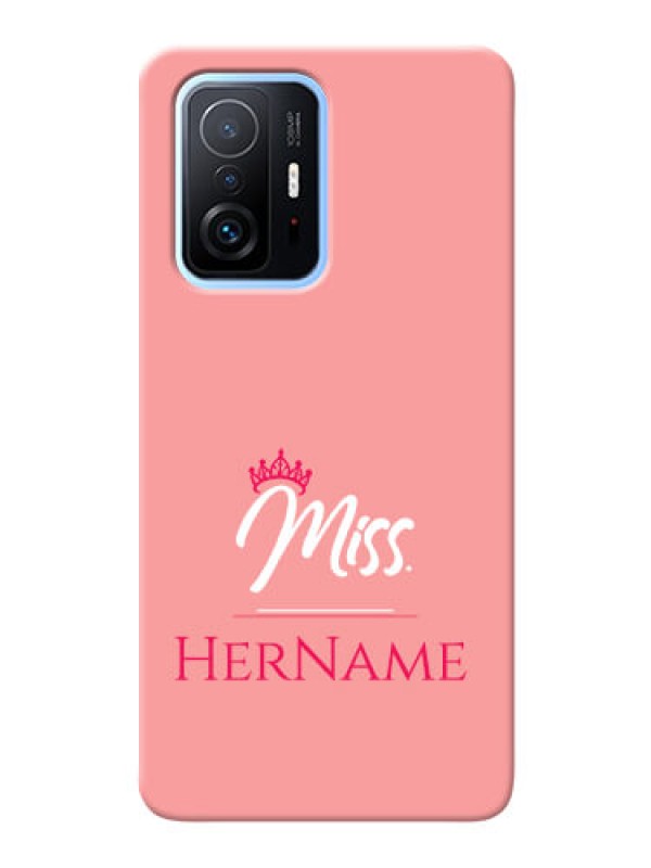 Custom Redmi 11T Pro 5G Custom Phone Case Mrs with Name